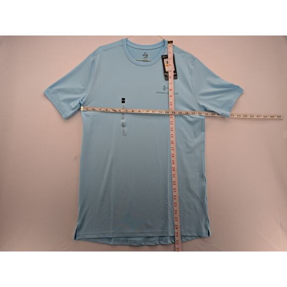 NWT Under Armour Men's UA Vanish Energy Short Sleeve Tee in Stream sz Small - Picture 7 of 7